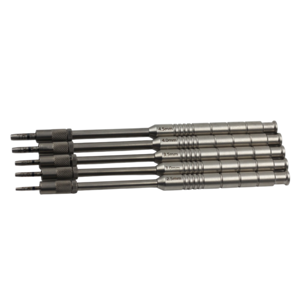 Julldent 003 Osteotomes Concave Straight Set