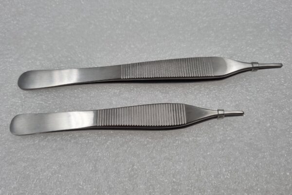 Julldent 121 Adson Tissue Forceps 6" Fine - Image 3