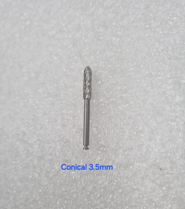 Julldent 015 Ridge Contouring Burs/ Ridge Flattening Burs/ Alveoplasty Burs/ Bone Reduction Burs/Crestotomy Burs - Image 6