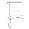 Lengenbeck Retractor Jull-Dent 084 Lengenbeck Retractor are used to hold mucoperiosteal flaps, cheeks, lips and tongue away from the surgical area. They come with the ring in the handle to insert the finger into it for easier use of the instrument. Material: Non Magnetic Stainless Steel 316 Grade (Non Rusting). Sizes Available in 3 Sizes: 1) Jull-Dent 084A- SURGICAL RETRACTOR, DOWNWARD CURVE, Small 6mm x 50mm 2) Jull-Dent 084B- SURGICAL RETRACTOR, DOWNWARD CURVE, Medium 10mm x 40mm 3) Jull-Dent 084C- SURGICAL RETRACTOR, DOWNWARD CURVE, Large 15mm x 50mm