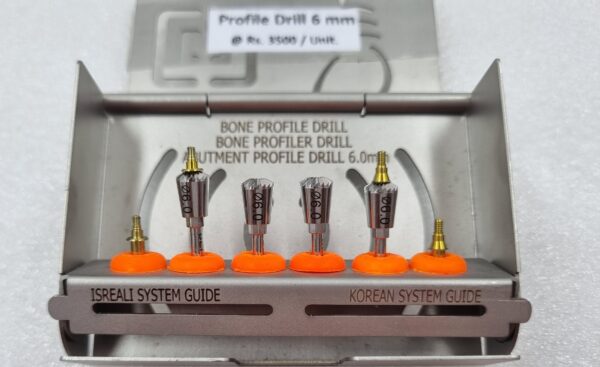 Julldent 016 Profile Drill 6mm - Image 2