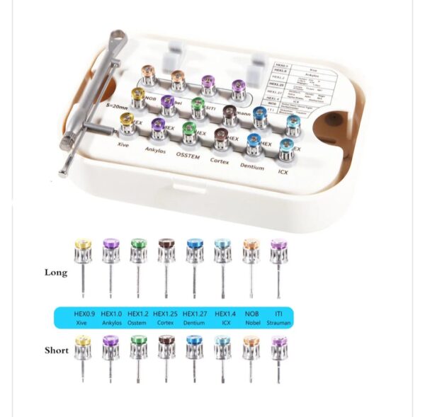 Julldent 167 Dental Implant Prosthetic Universal Kit Premium - Image 3