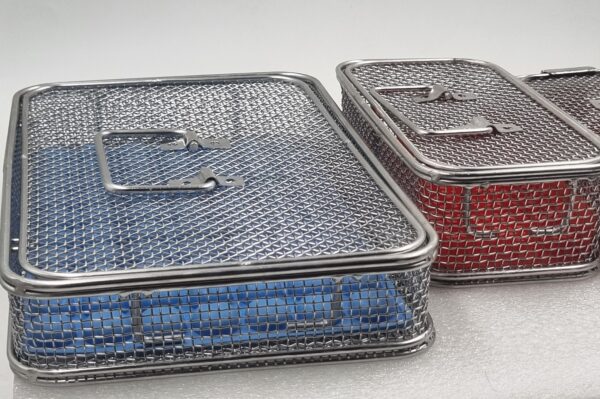 Julldent 058  Wire Mesh Sterlisation Box - Image 3