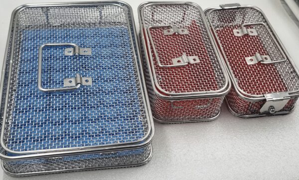 Julldent 058  Wire Mesh Sterlisation Box - Image 9